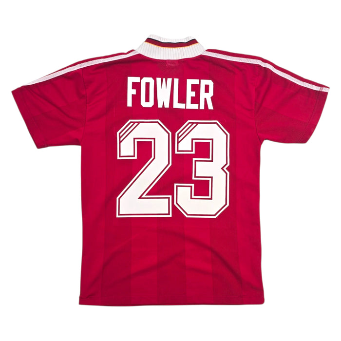 1995/96 Liverpool Home Football Shirt (S) Adidas #23 Fowler