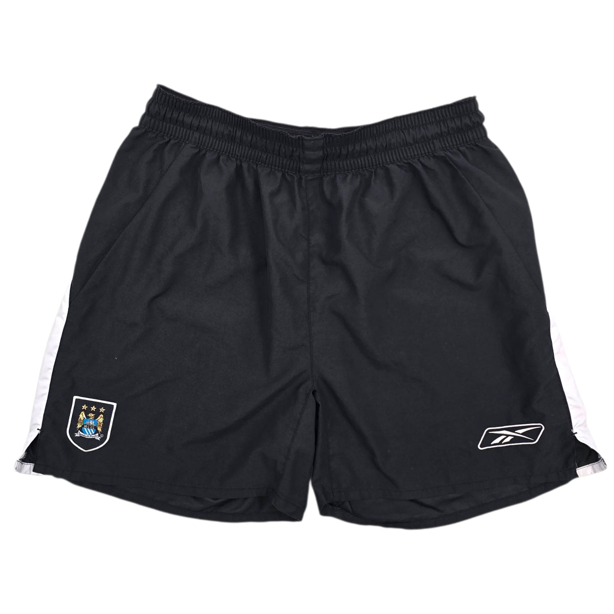 2003/04 Manchester City Football Shorts (L) Reebok | Away