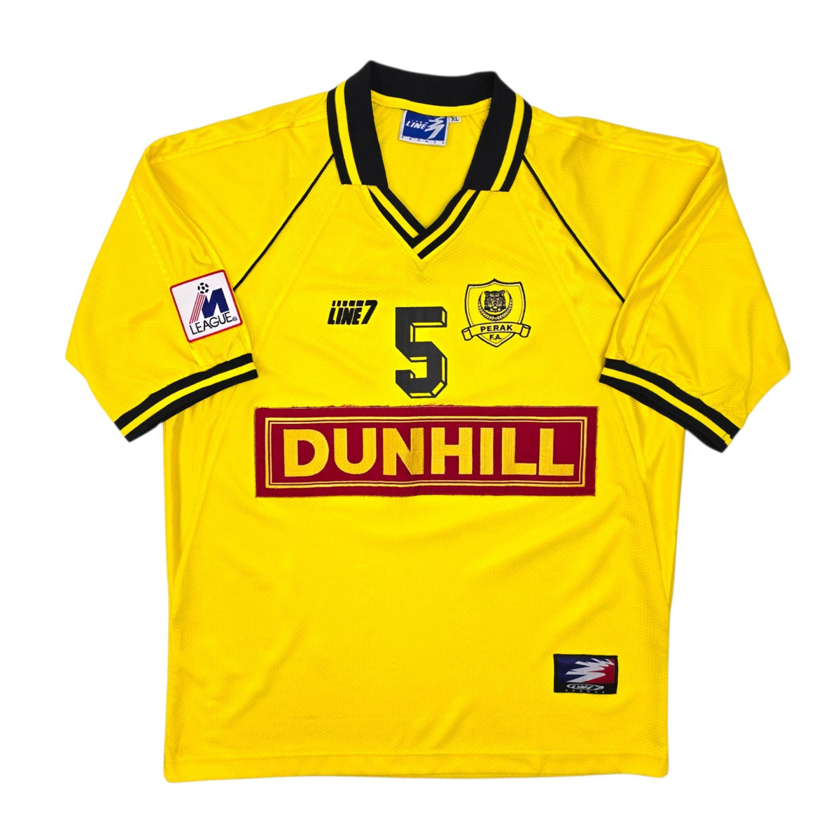 1999/00 Perak Home Football Shirt (XL) Line 7 #5