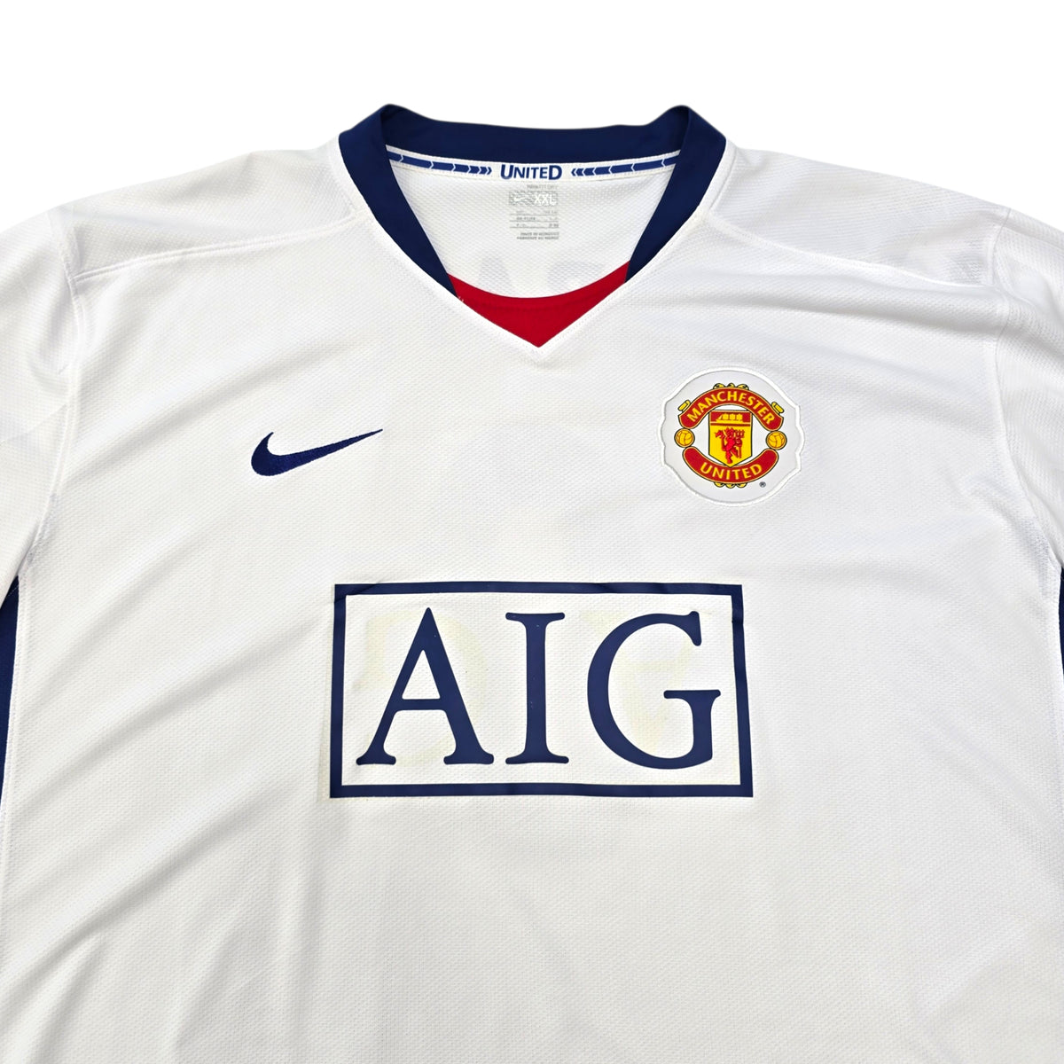 2008/09 Manchester United Away Football Shirt (2XL) Nike #9 Berbatov