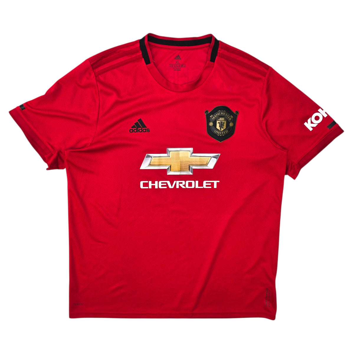 2019/20 Manchester United Home Football Shirt (XL) Adidas #10 Rashford