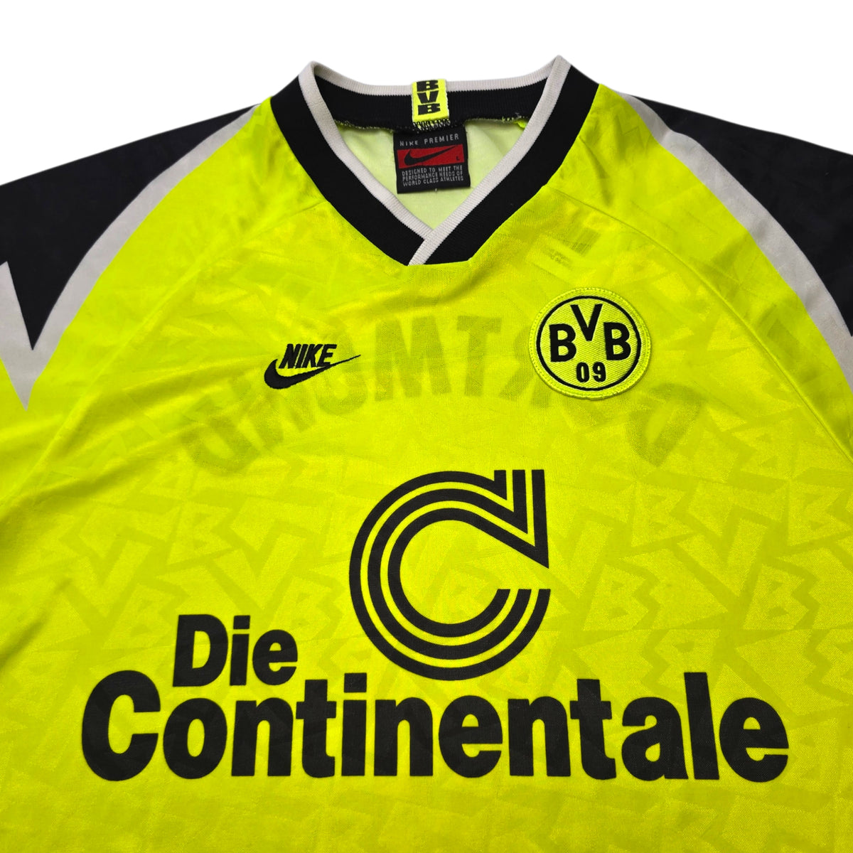 1995/96 Dortmund Home Football Shirt (L) Nike