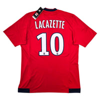2015/16 Olympique Lyonnais Away Football Shirt (L) Adidas #10 Lacazette (BNWTs)