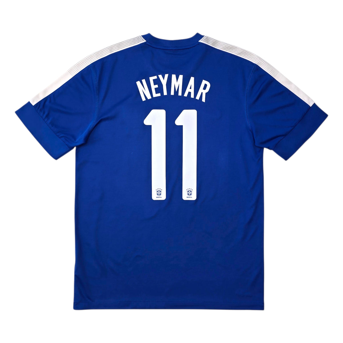 2013/14 Brazil Away Football Shirt (M) Nike #11 Neymar