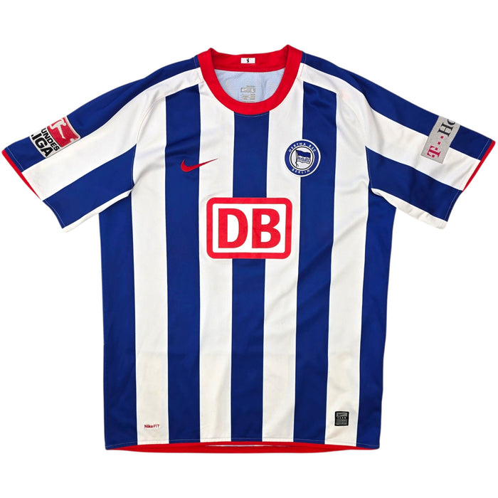 2008/09 Hertha Berlin Home Football Shirt (L) Nike #27 Chermiti