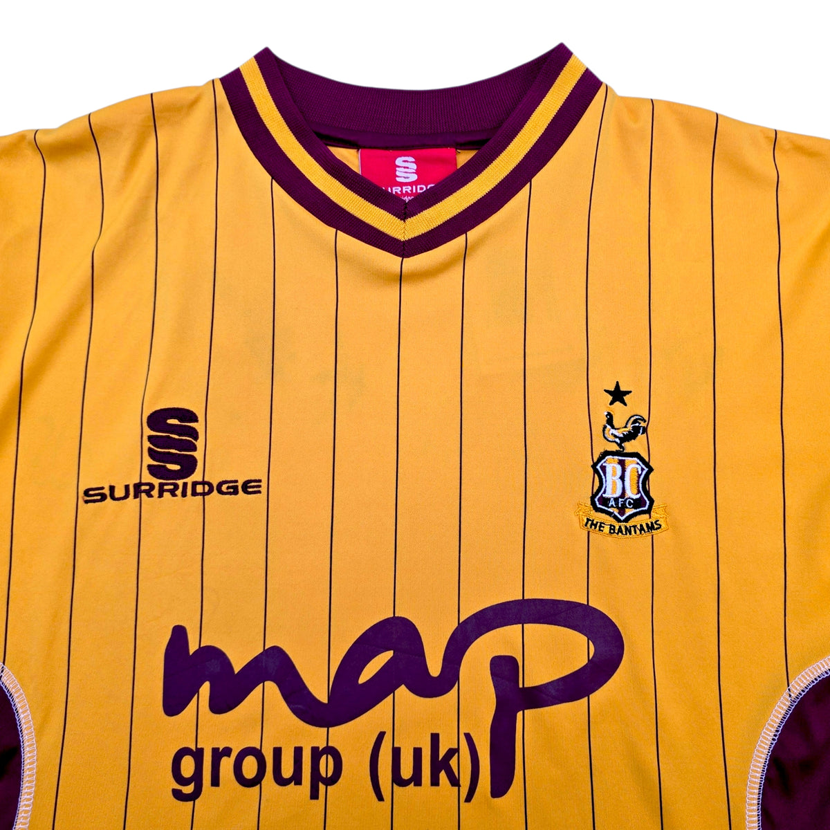 2010/11 Bradford City Home Football Shirt (S) Surridge (Signed)