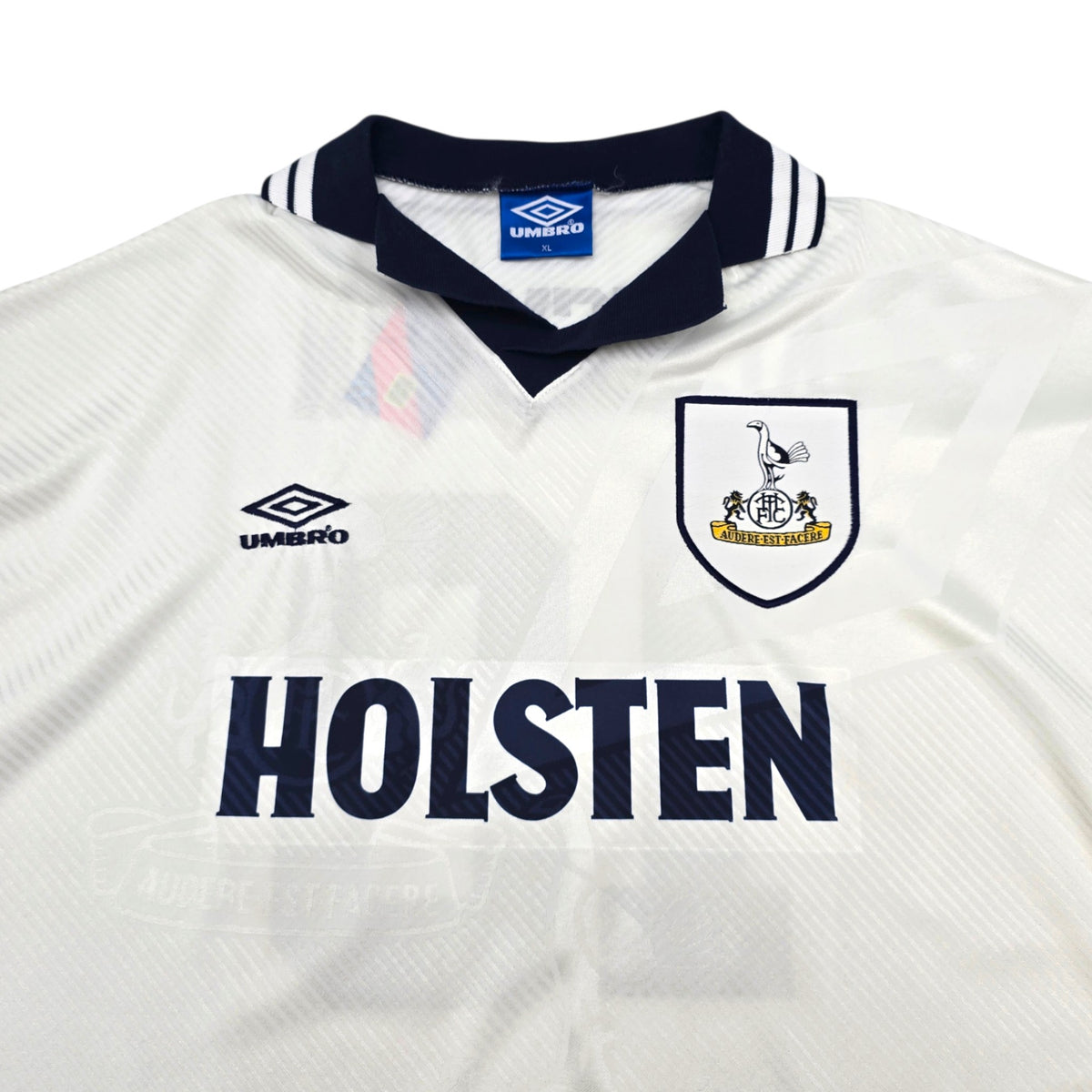 1993/95 Tottenham Hotspur Home Football Shirt (XL) Umbro #18 Klinsmann