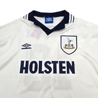 1993/95 Tottenham Hotspur Home Football Shirt (XL) Umbro #18 Klinsmann