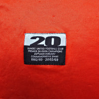 2002/03 Dundee United Home Football Shirt (L) TFG Sports (Anniversary)