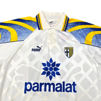1995/97 Parma Home Football Shirt (M) Puma #10 Zola