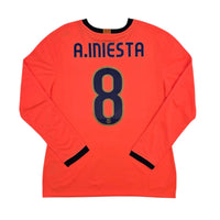 2009/11 Barcelona Away Football Shirt (XL) Nike #8 A. Iniesta