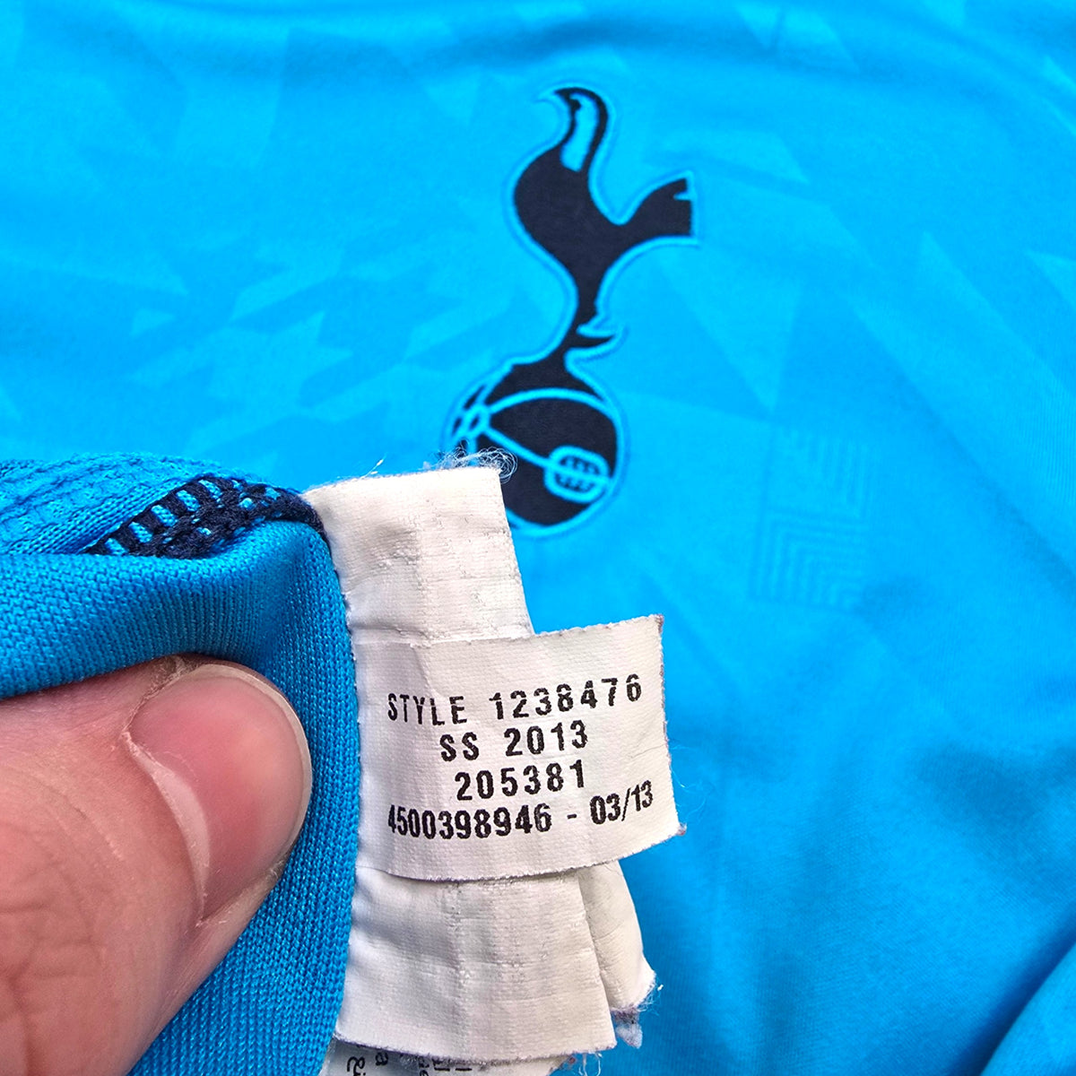 2013/14 Tottenham Hotspur Away Football Shirt (M) Under Armour #37 Kane