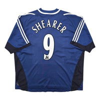 2001/02 Newcastle United Away Football Shirt (2XL) Adidas #9 Shearer