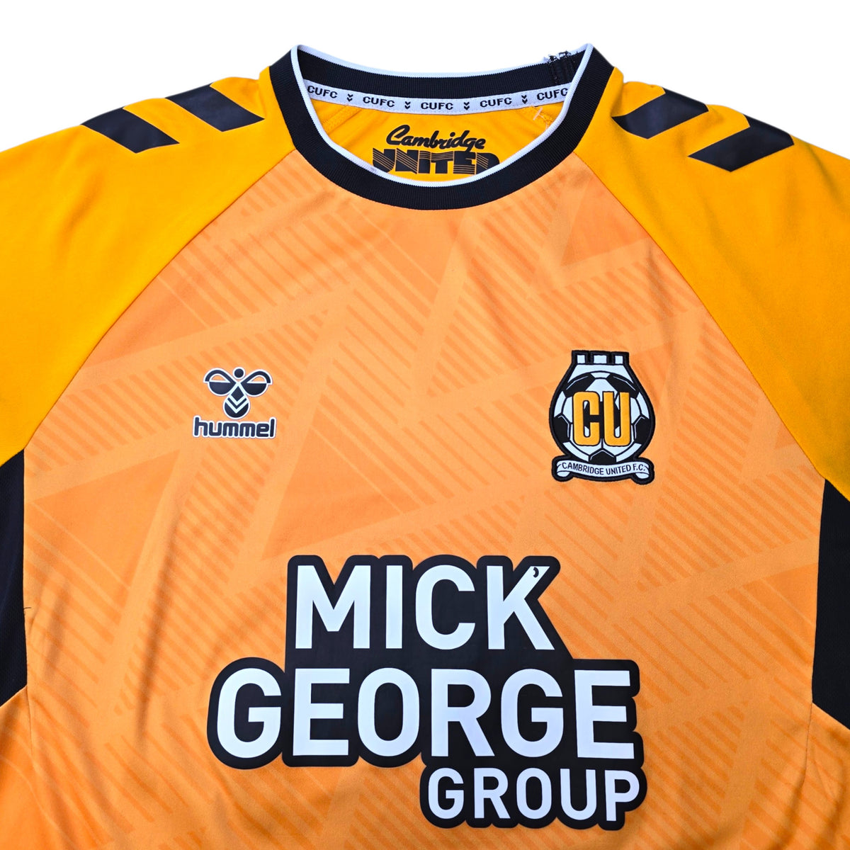 2022/23 Cambridge United Home Football Shirt (M) Hummel #23 Morrison
