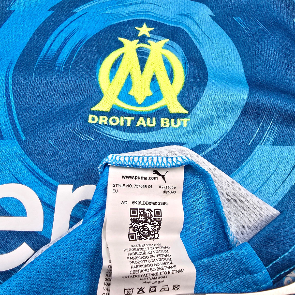 2020/21 Olympique Marseille Third Football Shirt (XL) Puma