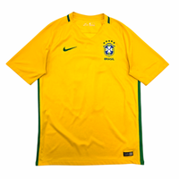 2016/17 Brazil Home Football Shirt (M) Nike #11 P. Coutinho