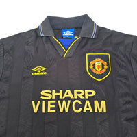 1992/94 Manchester United Away Football Shirt (2XL) Umbro #7 Cantona