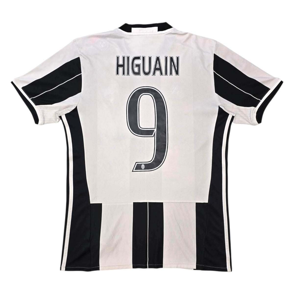 2016/17 Juventus Home Football Shirt (S) Adidas #9 Higuain