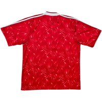 1989/91 Liverpool Home Football Shirt (M) Adidas