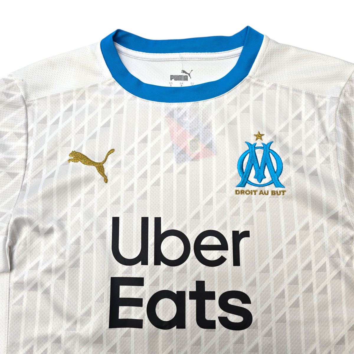 2020/21 Olympique Marseille Home Football Shirt (S) Puma #25 Nagatomo