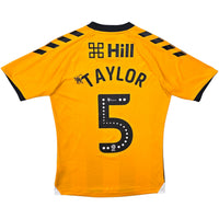2020/21 Cambridge United Home Football Shirt (S) Hummel #5 Taylor