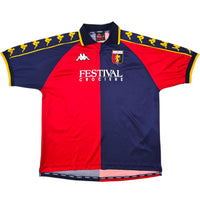 1999/00 Genoa Home Football Shirt (XL) Kappa