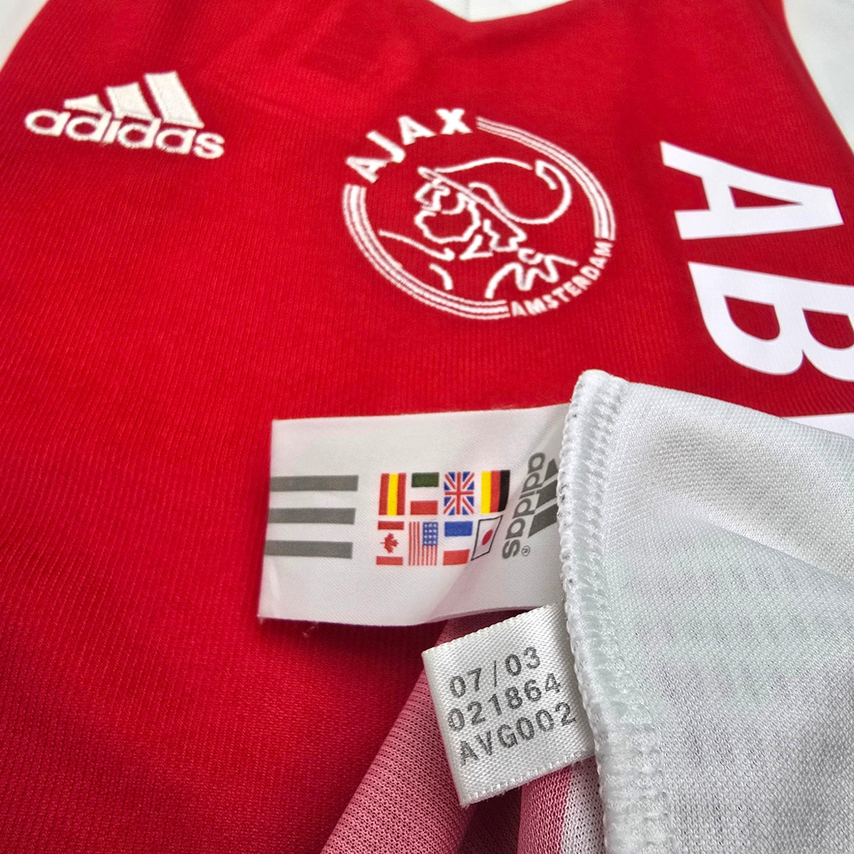2002/04 Ajax Home Football Shirt (XL) Adidas #9 Ibrahimovic