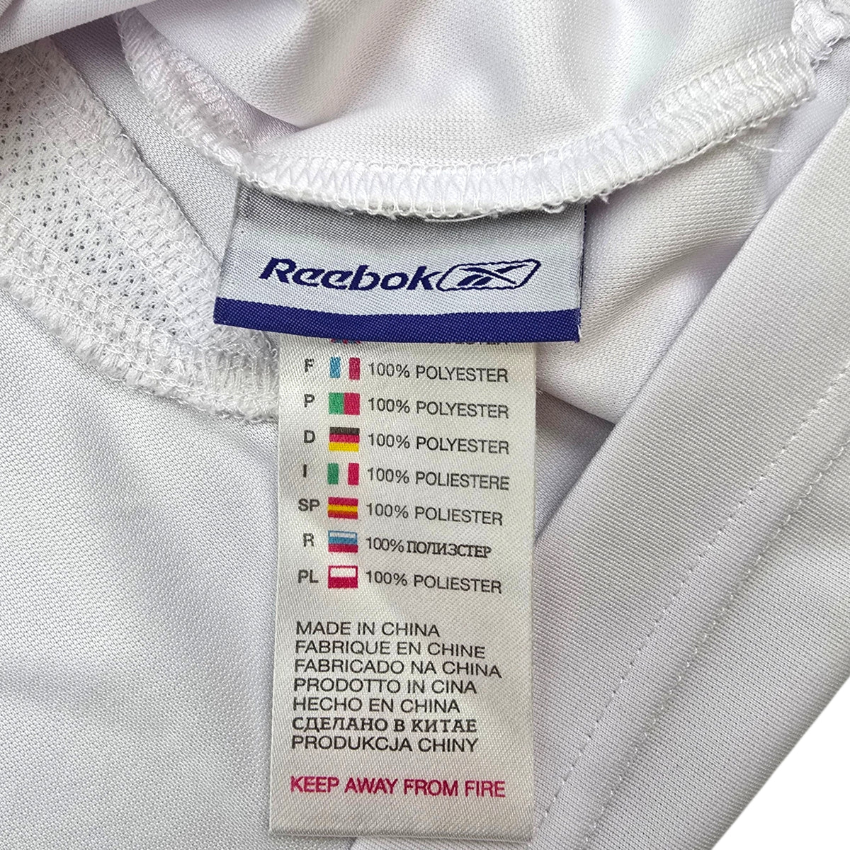 2005/06 West Ham United Away Football Shirt (XL) Reebok #9 Ashton