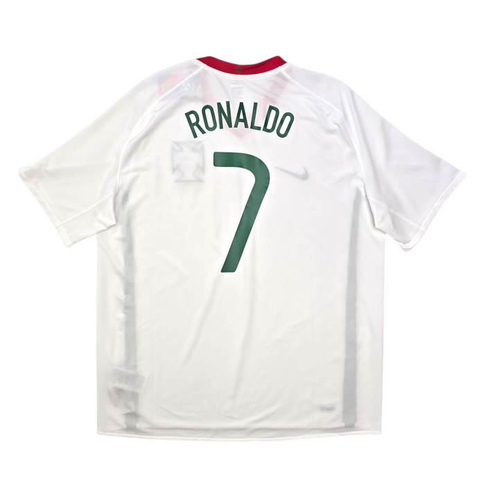 2008/10 Portugal Away Football Shirt (XL) Nike #7 Ronaldo