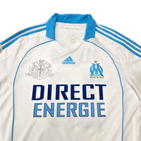 2008/09 Olympique Marseille Home Football Shirt (2XL) Adidas #10 Zenden