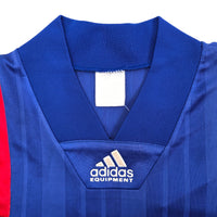 1992/94 France Home Football Shirt (M) Adidas #18 Cantona