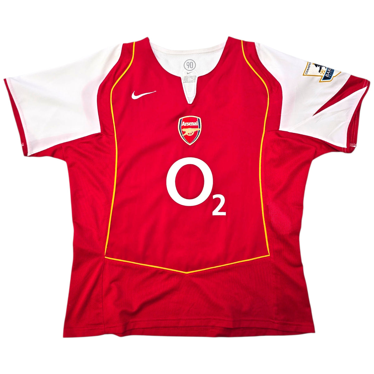 2004/05 Arsenal Home Football Shirt (XL) Nike #8 Ljungberg (Womens)