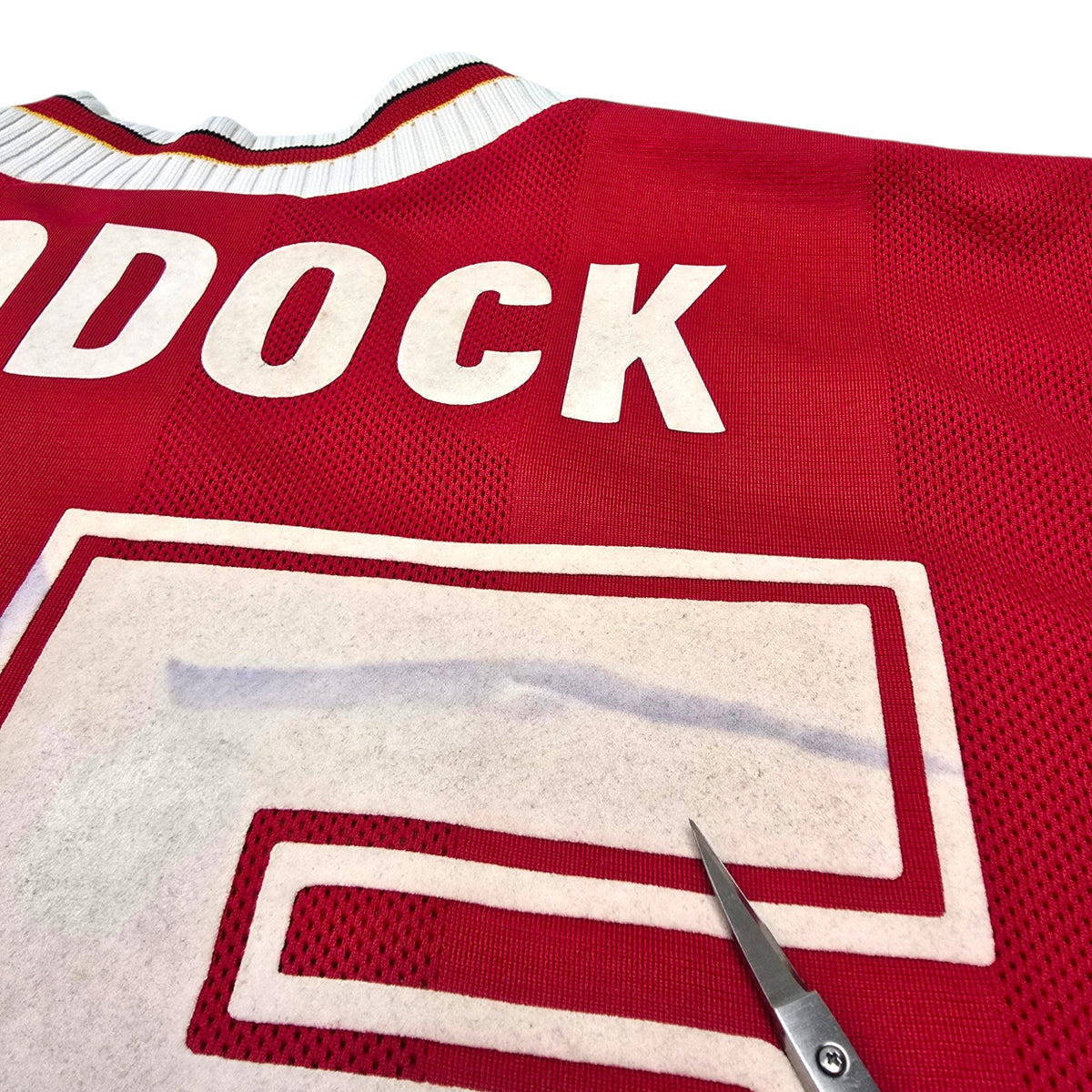 1995/96 Liverpool Home Football Shirt (L) Adidas #25 Ruddock