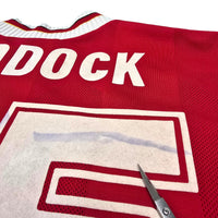 1995/96 Liverpool Home Football Shirt (L) Adidas #25 Ruddock