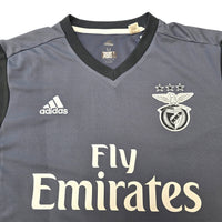 2017/18 Benfica Away Football Shirt (M) Adidas #10 Jonas