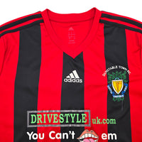 2013/14 Dunstable Town Away Football Shirt (L) Adidas #14 (Matchworn)