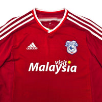 2015/16 Cardiff City Away Football Shirt (L) Adidas