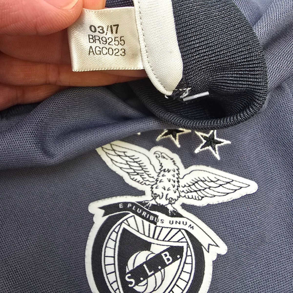 2017/18 Benfica Away Football Shirt (M) Adidas #10 Jonas