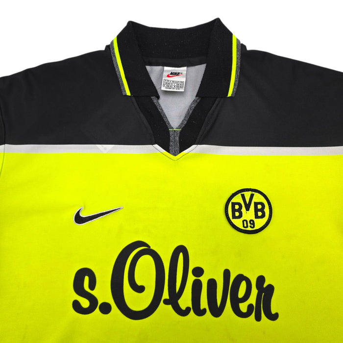 1997/98 Dortmund Home Football Shirt (M) Nike