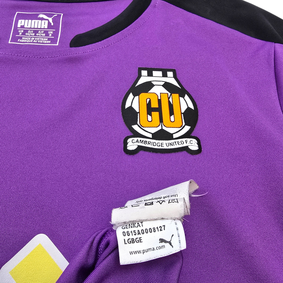 2015/16 Cambridge United Goal Keeper Football Shirt (S) Puma #35 Norris