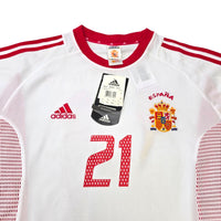 2002/03 Spain Away Football Shirt (XL) Adidas #21 Luis Enrique (BNWTs)