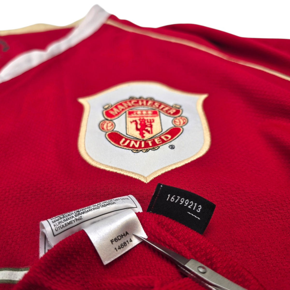 2006/07 Manchester United Home Football Shirt (2XL) Nike #8 Rooney