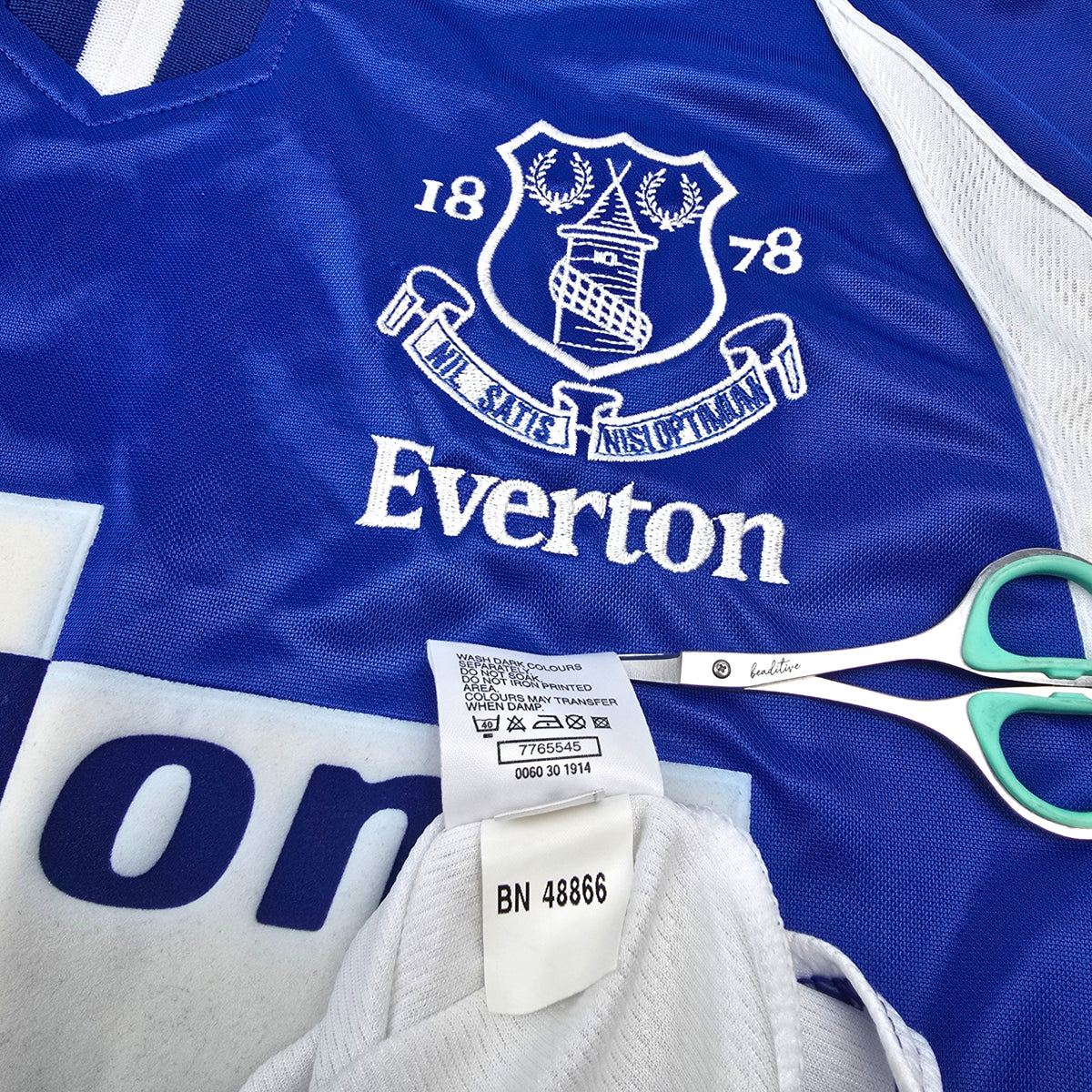 2000/02 Everton Home Football Shirt (M) Puma #10 Ferguson
