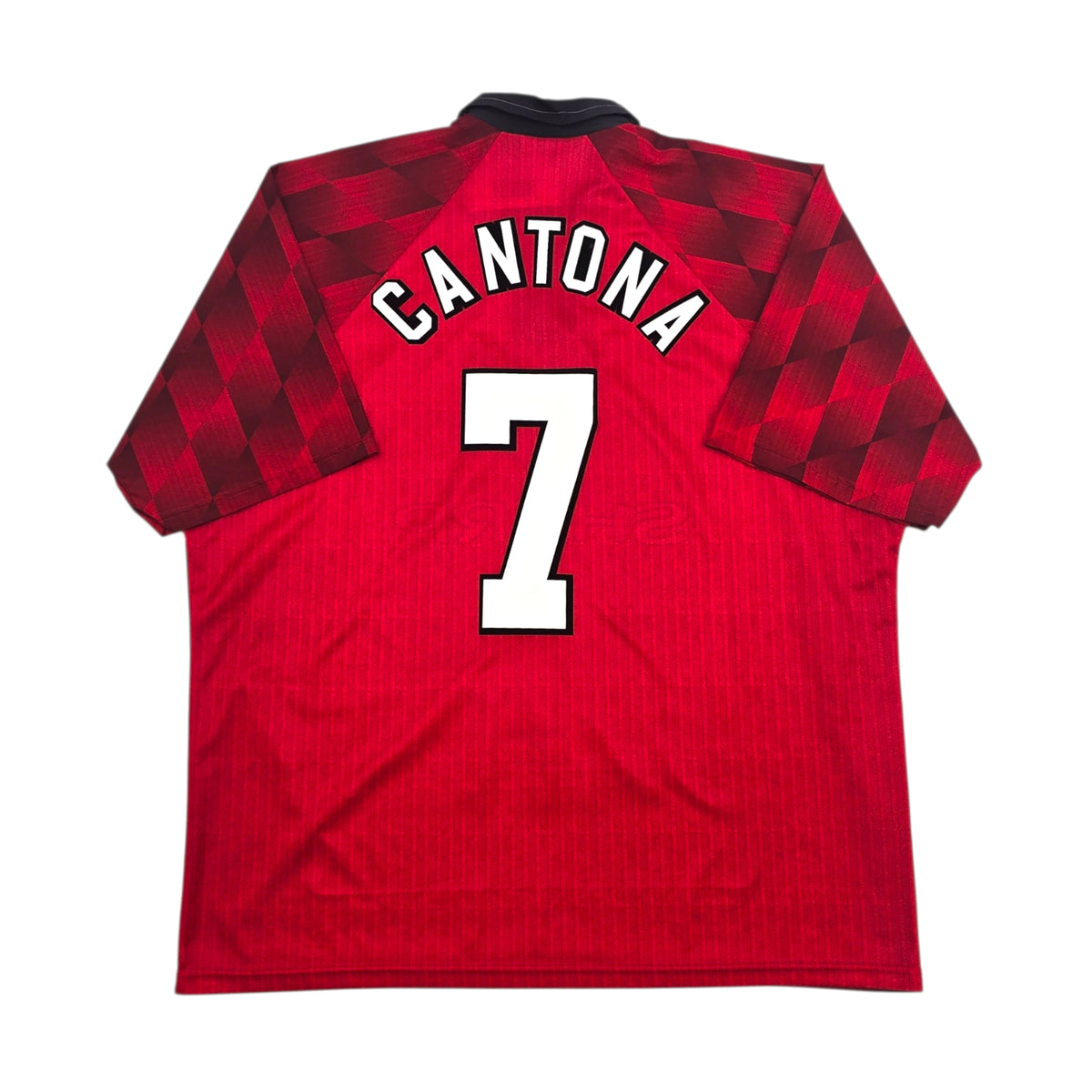 1996/98 Manchester United Home Football Shirt (2XL) Umbro #7 Cantona
