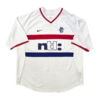 2000/01 Glasgow Rangers Away Football Shirt (XL) Nike