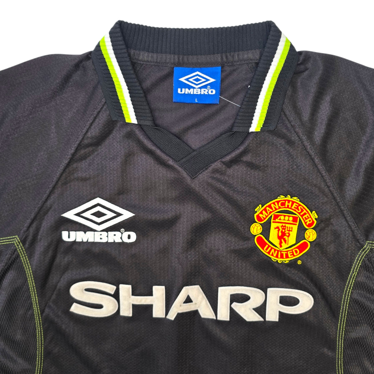 1998/99 Manchester United Third Football Shirt (L) Umbro #16 Keane