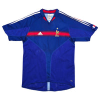 2004/06 France Home Football Shirt (M) Adidas