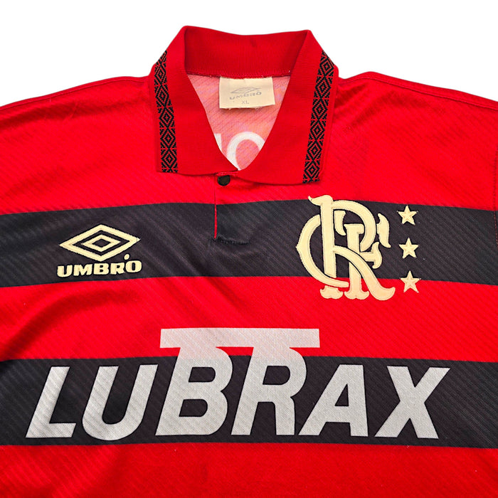 1993/94 Flamengo Home Football Shirt (XL) Umbro