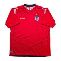 2004/06 England Away Football Shirt (2XL) Umbro