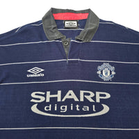 1999/00 Manchester United Away Football Shirt (M) Umbro
